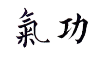 Le mot Qi Gong est composé de 2 idéogrammes chinois.